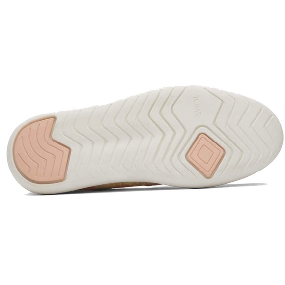 TOMS Shoes Loafers Mallow Candy Pink Tie Dye Crochet Flats COMFORTABLE Slip On - Picture 5 of 8